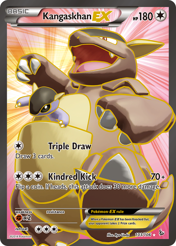 Kangaskhan EX (103/106) [XY: Flashfire] | Nerdhalla Games