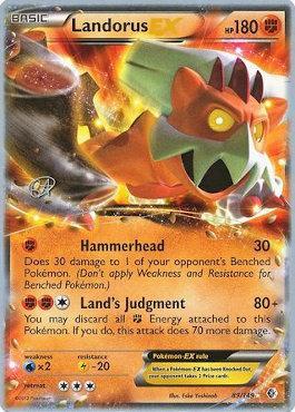 Landorus EX (89/149) (The Flying Hammer - Rowan Stavenow) [World Championships 2015] | Nerdhalla Games