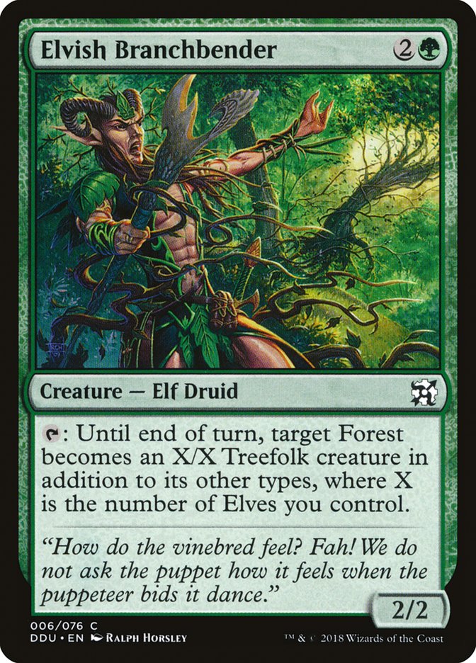 Elvish Branchbender [Duel Decks: Elves vs. Inventors] | Nerdhalla Games