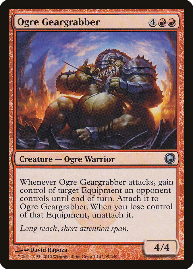 Ogre Geargrabber [Scars of Mirrodin] | Nerdhalla Games