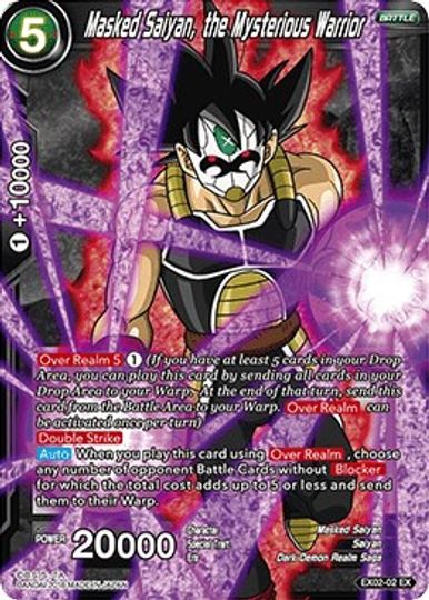 Masked Saiyan, the Mysterious Warrior (EX02-02) [Dark Demon's Villains] | Nerdhalla Games