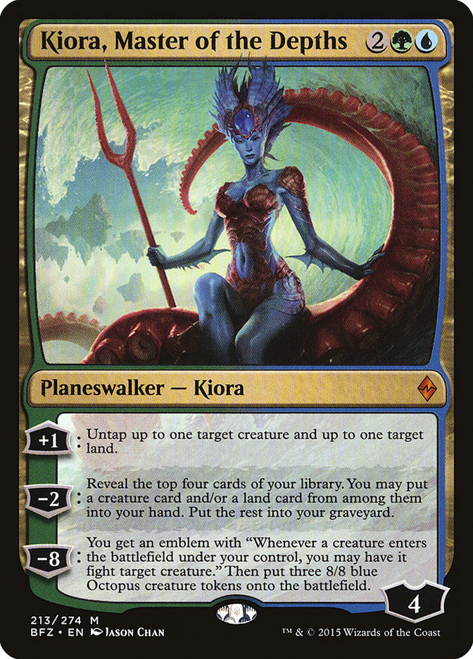 Kiora, Master of the Depths [Battle for Zendikar] | Nerdhalla Games