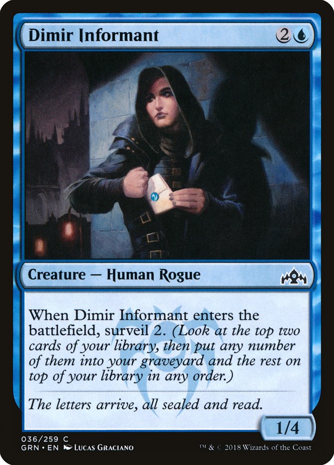 Dimir Informant [Guilds of Ravnica] | Nerdhalla Games