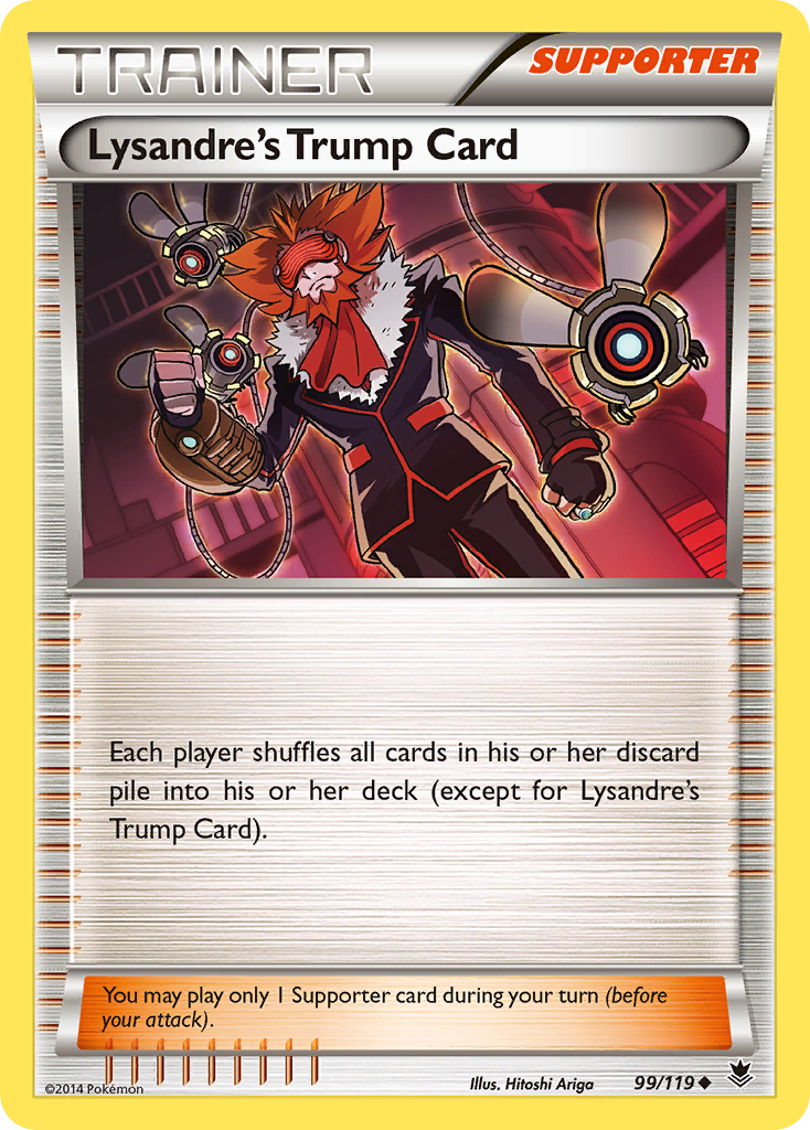 Lysandre's Trump Card (99/119) [XY: Phantom Forces] | Nerdhalla Games