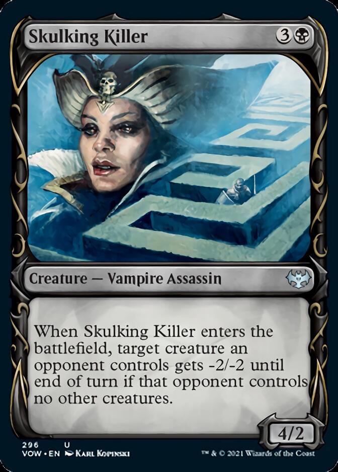 Skulking Killer (Showcase Fang Frame) [Innistrad: Crimson Vow] | Nerdhalla Games