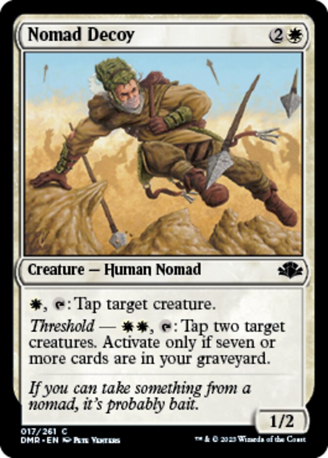 Nomad Decoy [Dominaria Remastered] | Nerdhalla Games