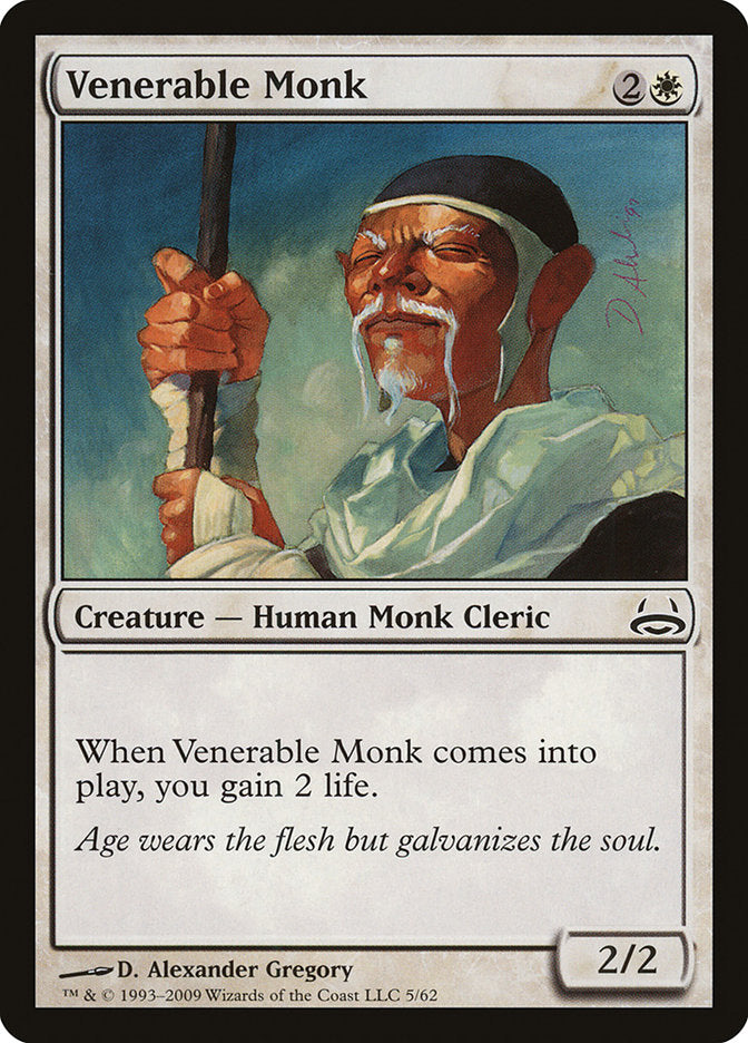 Venerable Monk [Duel Decks: Divine vs. Demonic] | Nerdhalla Games