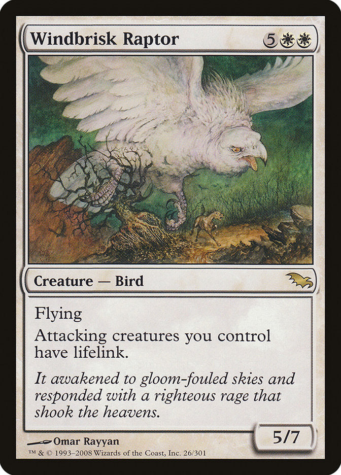 Windbrisk Raptor [Shadowmoor] | Nerdhalla Games