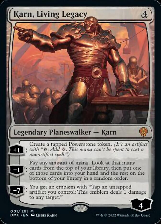 Karn, Living Legacy [Dominaria United] | Nerdhalla Games