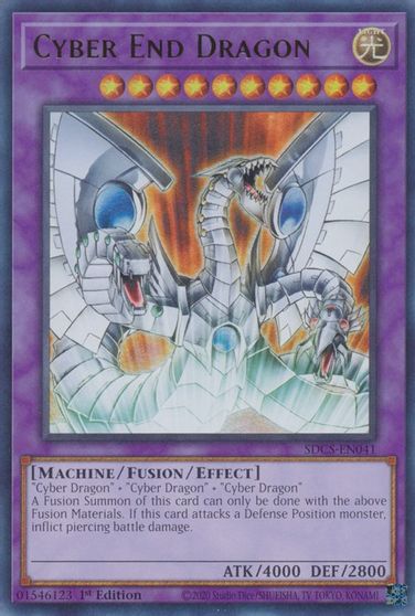 Cyber End Dragon [SDCS-EN041] Ultra Rare | Nerdhalla Games