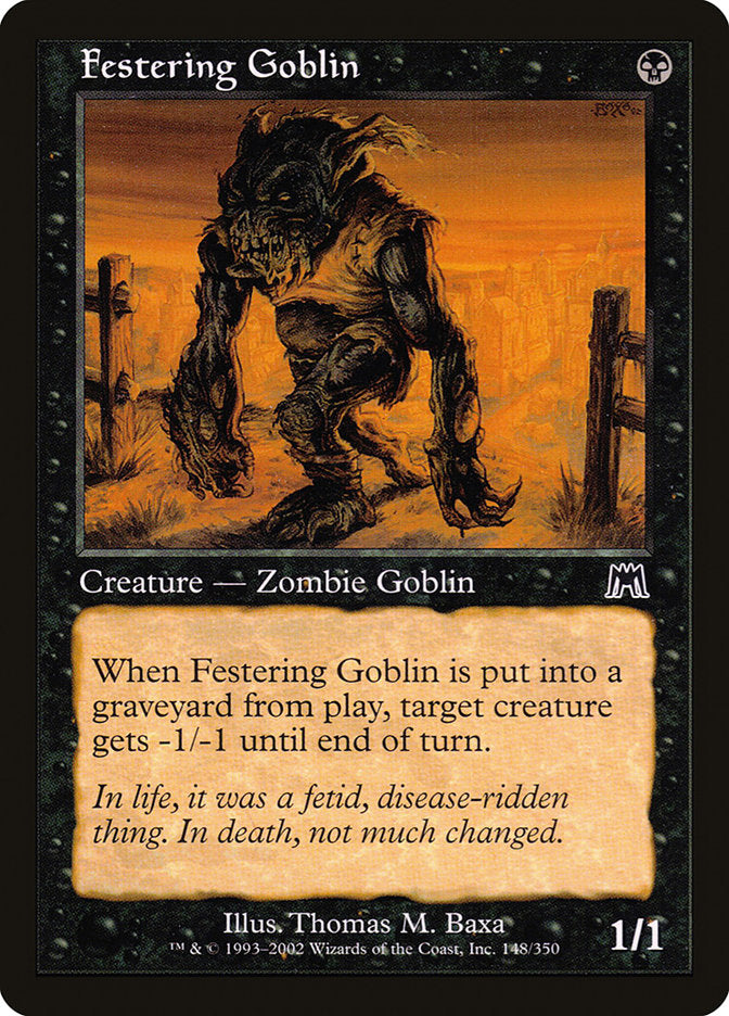 Festering Goblin [Onslaught] | Nerdhalla Games