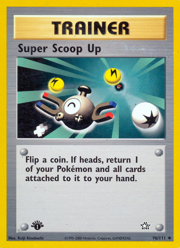 Super Scoop Up (98/111) [Neo Genesis 1st Edition] | Nerdhalla Games