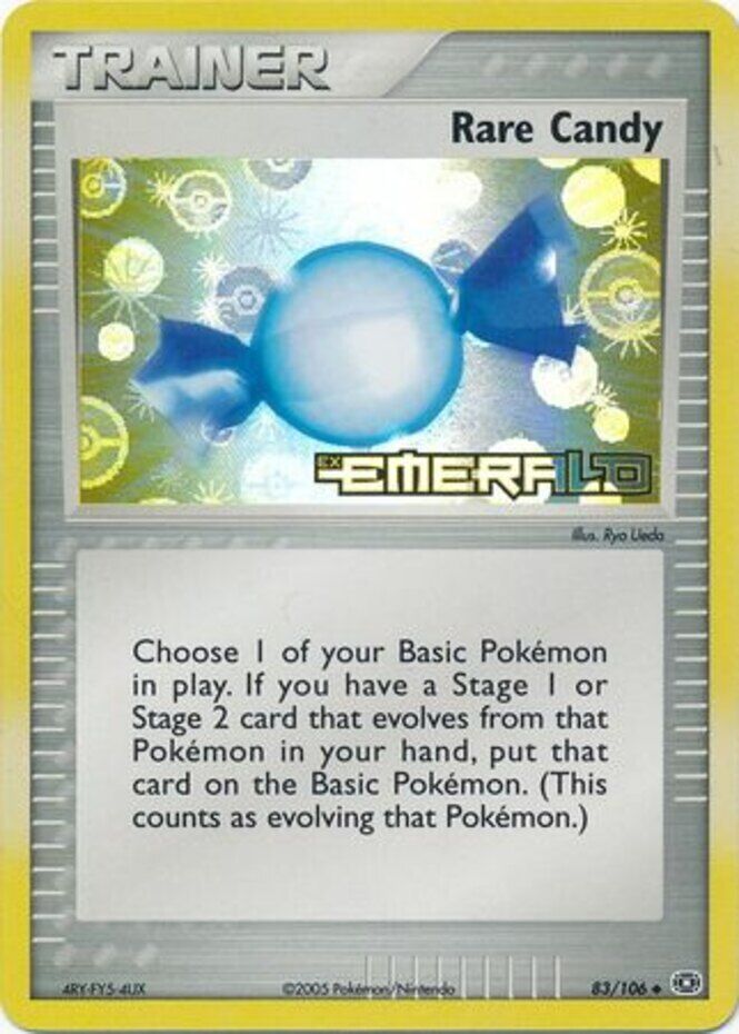 Rare Candy (83/106) (Stamped) [EX: Emerald] | Nerdhalla Games