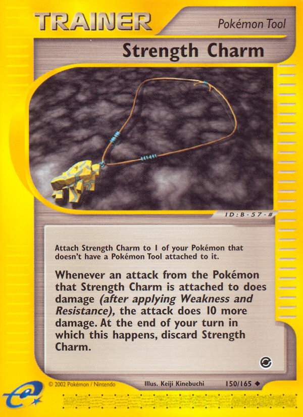 Strength Charm (150/165) [Expedition: Base Set] | Nerdhalla Games