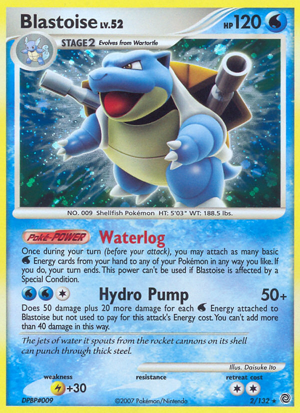 Blastoise (2/132) [Diamond & Pearl: Secret Wonders] | Nerdhalla Games