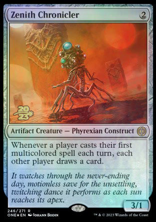 Zenith Chronicler [Phyrexia: All Will Be One Prerelease Promos] | Nerdhalla Games