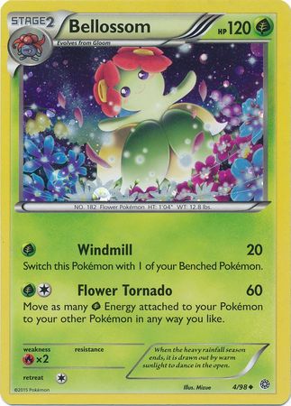 Bellossom (4/98) (Cosmos Holo) [XY: Ancient Origins] | Nerdhalla Games