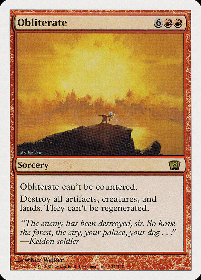 Obliterate [Eighth Edition] | Nerdhalla Games