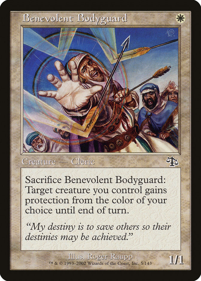 Benevolent Bodyguard [Judgment] | Nerdhalla Games