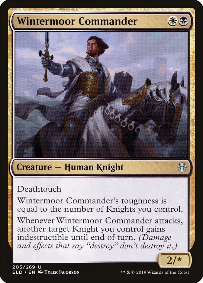 Wintermoor Commander [Throne of Eldraine] | Nerdhalla Games