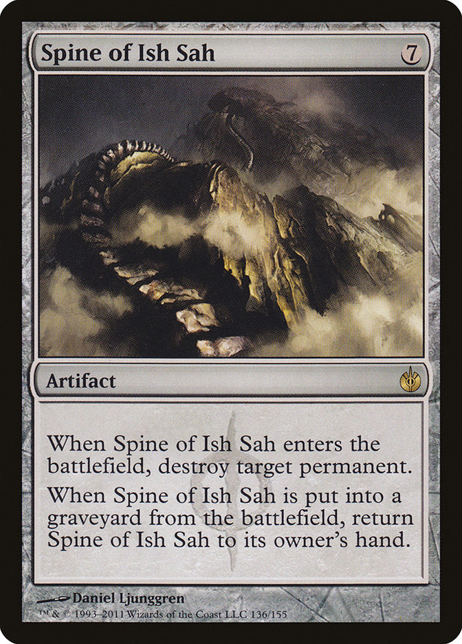 Spine of Ish Sah [Mirrodin Besieged] | Nerdhalla Games