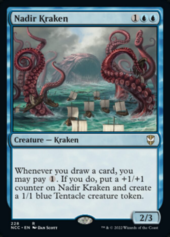 Nadir Kraken [Streets of New Capenna Commander] | Nerdhalla Games