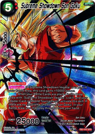 Supreme Showdown Son Goku (SPR) [TB2-002] | Nerdhalla Games