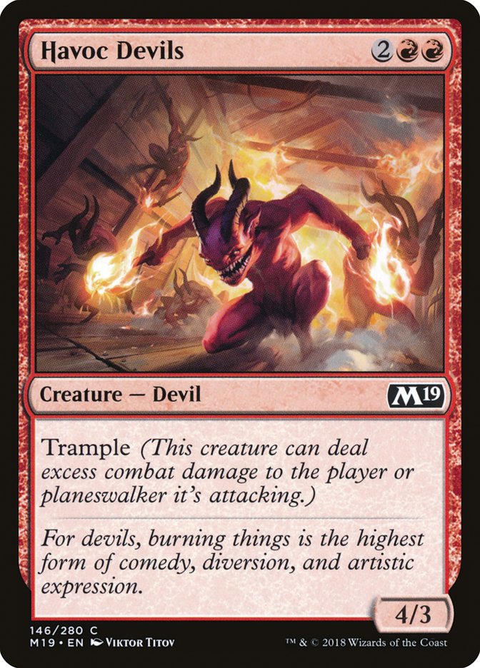 Havoc Devils [Core Set 2019] | Nerdhalla Games