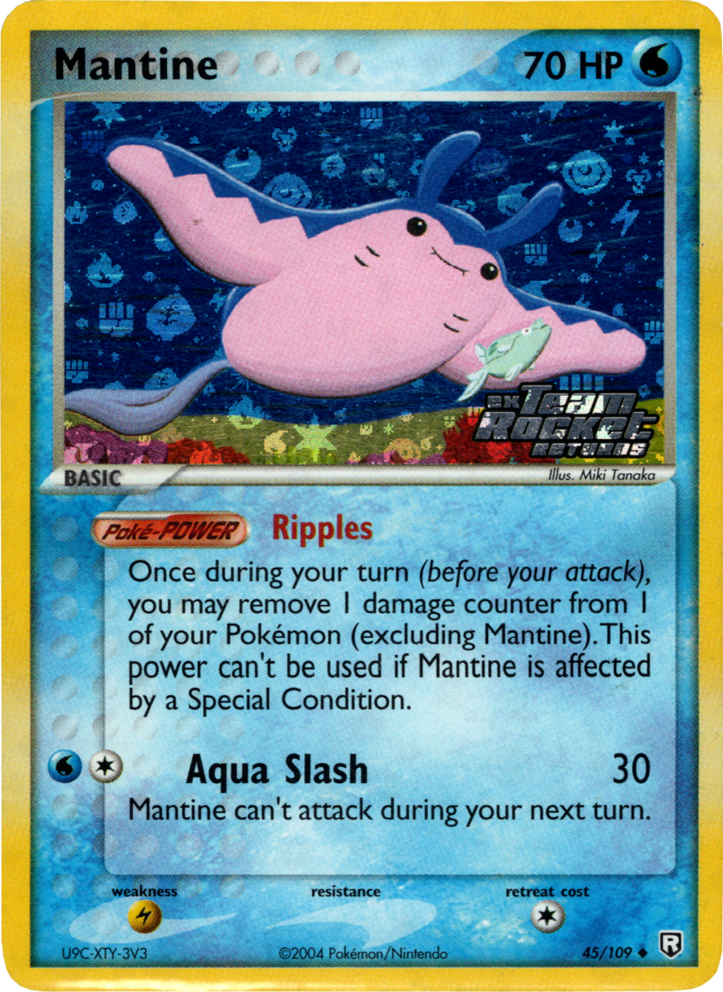 Mantine (45/109) (Stamped) [EX: Team Rocket Returns] | Nerdhalla Games