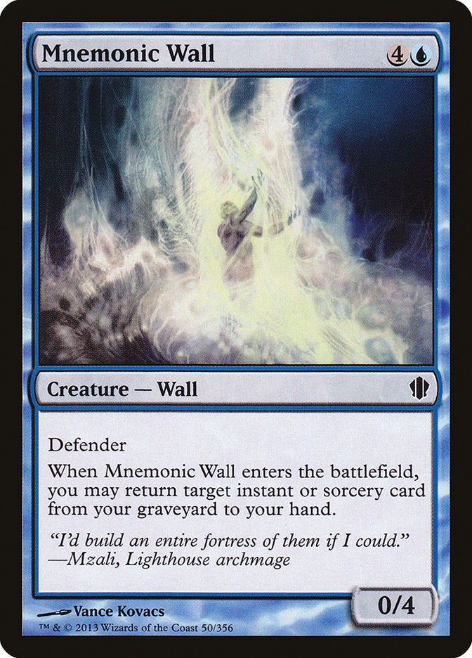 Mnemonic Wall [Commander 2013] | Nerdhalla Games