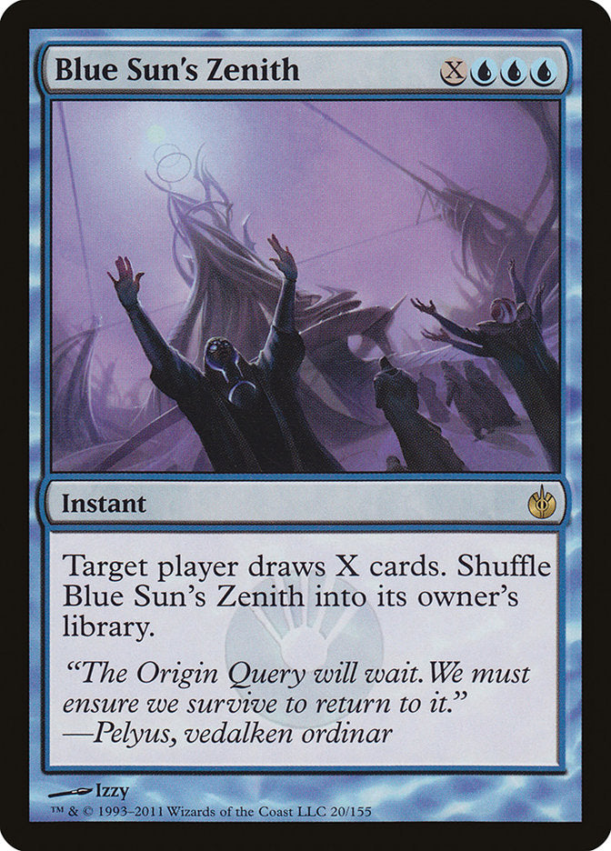 Blue Sun's Zenith [Mirrodin Besieged] | Nerdhalla Games