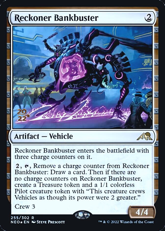 Reckoner Bankbuster [Kamigawa: Neon Dynasty Prerelease Promos] | Nerdhalla Games