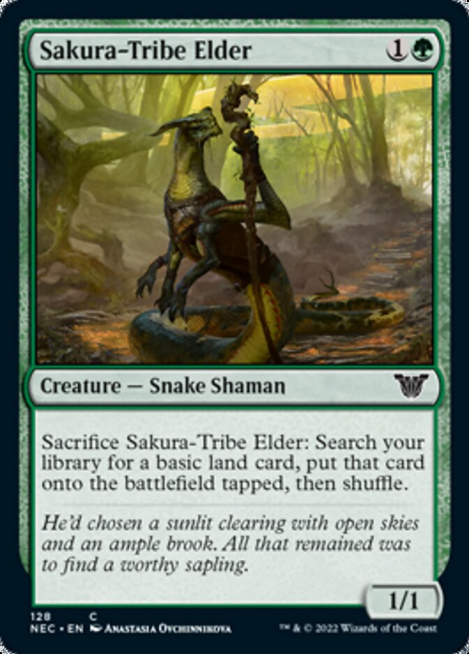 Sakura-Tribe Elder [Kamigawa: Neon Dynasty Commander] | Nerdhalla Games