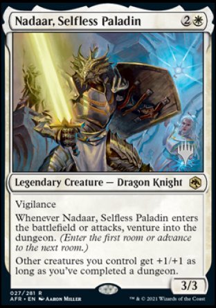 Nadaar, Selfless Paladin (Promo Pack) [Dungeons & Dragons: Adventures in the Forgotten Realms Promos] | Nerdhalla Games