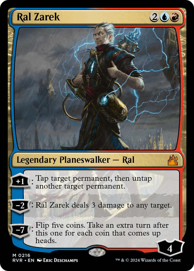 Ral Zarek [Ravnica Remastered] | Nerdhalla Games