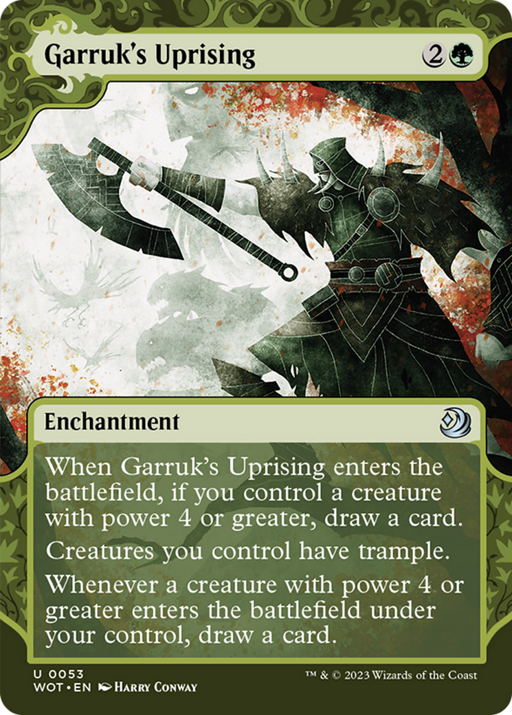 Garruk's Uprising [Wilds of Eldraine: Enchanting Tales] | Nerdhalla Games