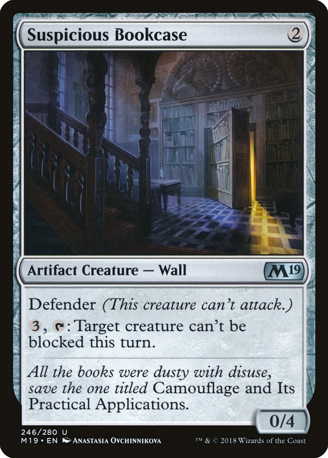 Suspicious Bookcase [Core Set 2019] | Nerdhalla Games