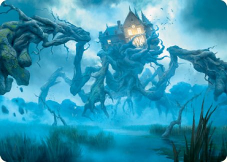 Creeping Inn Art Card [Innistrad: Midnight Hunt Art Series] | Nerdhalla Games