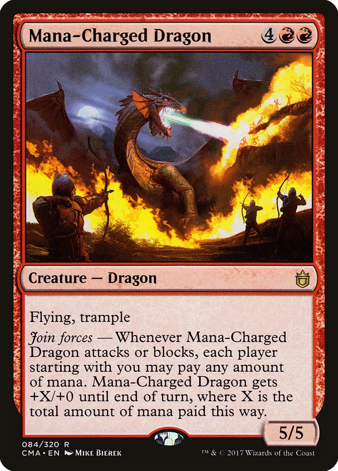 Mana-Charged Dragon [Commander Anthology] | Nerdhalla Games