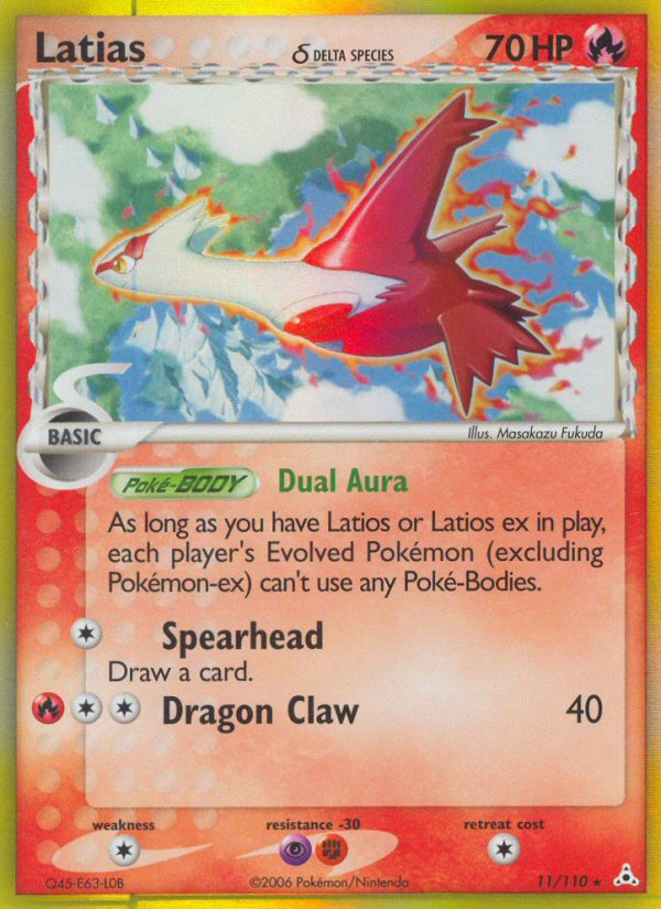 Latias (11/110) (Delta Species) [EX: Holon Phantoms] | Nerdhalla Games