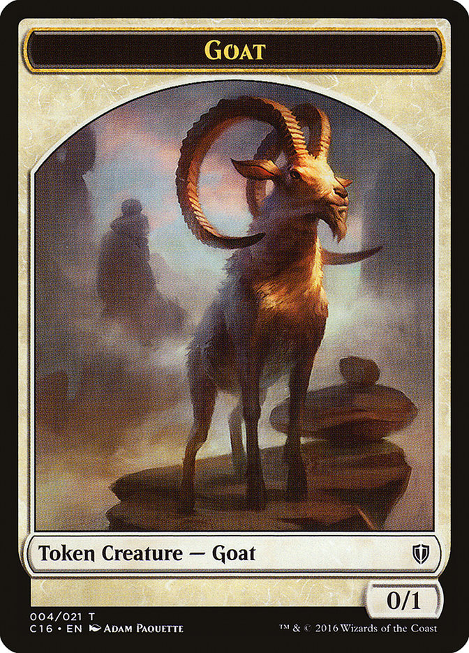 Goat [Commander 2016 Tokens] | Nerdhalla Games