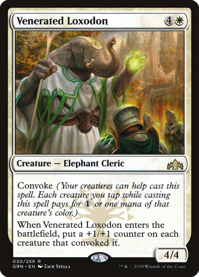 Venerated Loxodon [Guilds of Ravnica] | Nerdhalla Games