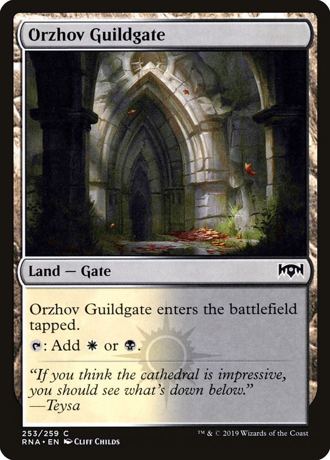 Orzhov Guildgate (253/259) [Ravnica Allegiance] | Nerdhalla Games