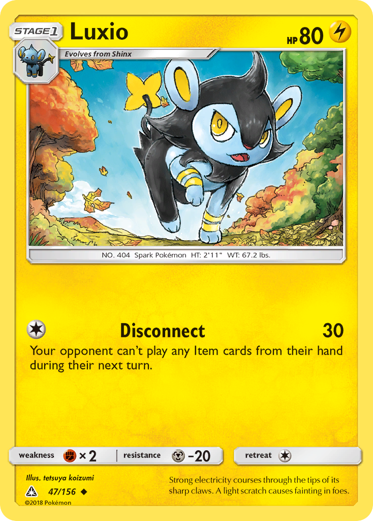 Luxio (47/156) [Sun & Moon: Ultra Prism] | Nerdhalla Games