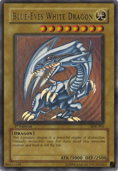 Blue-Eyes White Dragon [SDK-001] Ultra Rare | Nerdhalla Games