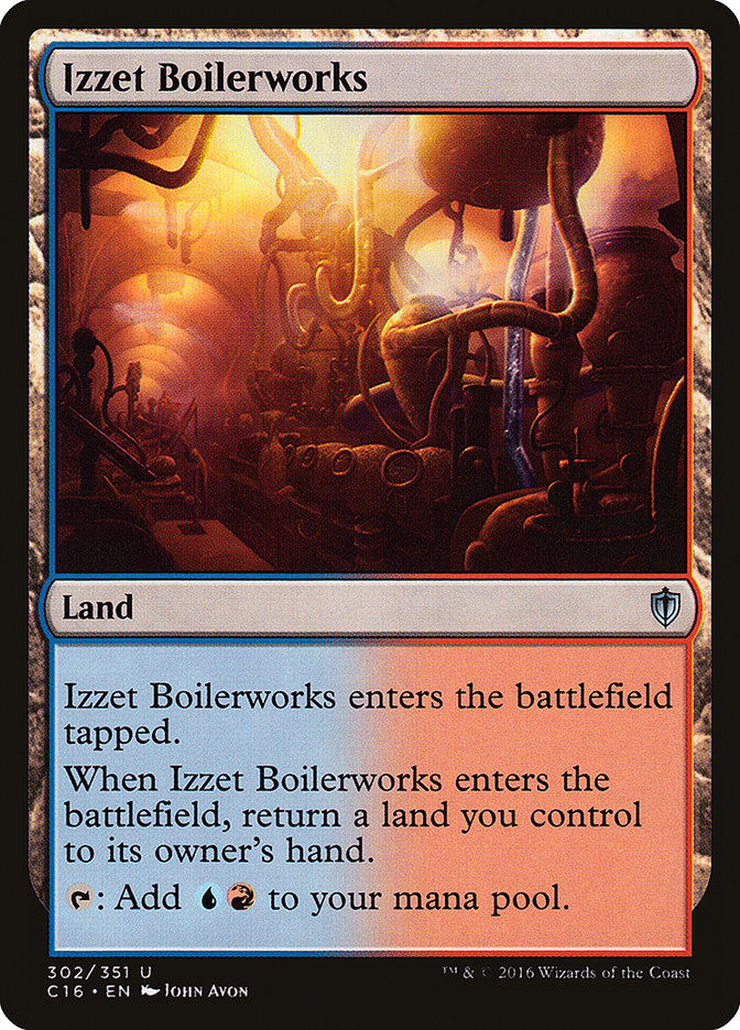 Izzet Boilerworks [Commander 2016] | Nerdhalla Games