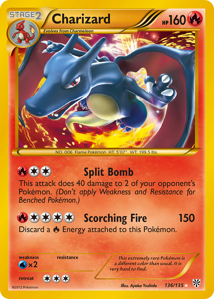 Charizard (136/135) [Black & White: Plasma Storm] | Nerdhalla Games