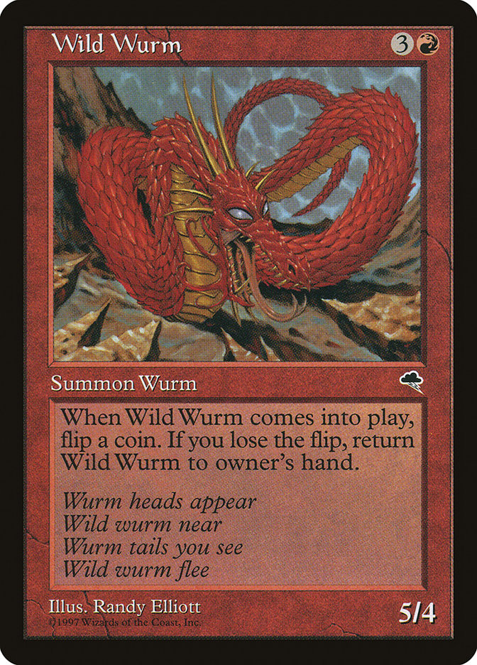 Wild Wurm [Tempest] | Nerdhalla Games