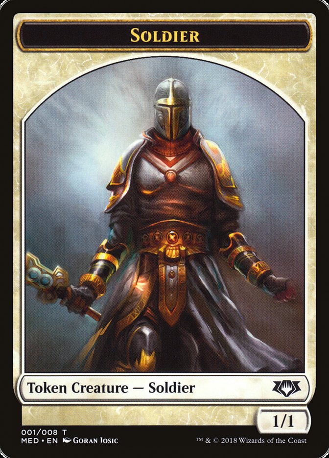 Soldier [Mythic Edition Tokens] | Nerdhalla Games