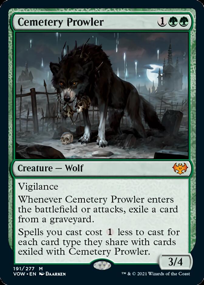 Cemetery Prowler [Innistrad: Crimson Vow] | Nerdhalla Games